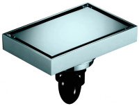 трап MAGdrain G8, сливной, 140 мм, хромированный (WC04G50-G)