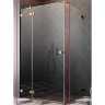 душові двері Radaway Essenza Pro KDJ 100x200 права, безпечне скло, прозоре, золота (10097100-09-01R)