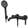 змішувач для ванни Rea Ontario side black (REA-B6540)