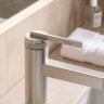 змішувач для умивальника Rea Grace brushed nickel (REA-B8931)