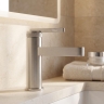 змішувач для умивальника Rea Grace brushed nickel (REA-B8931)