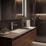 змішувач для умивальника Rea Grace brushed nickel (REA-B8931)