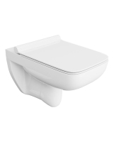 унитаз Lavita Capri slim подвесной, сиденье дюропласт, без ободка, белый (5900378310587)