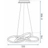 люстра TooLight chrome (OSW-06909)