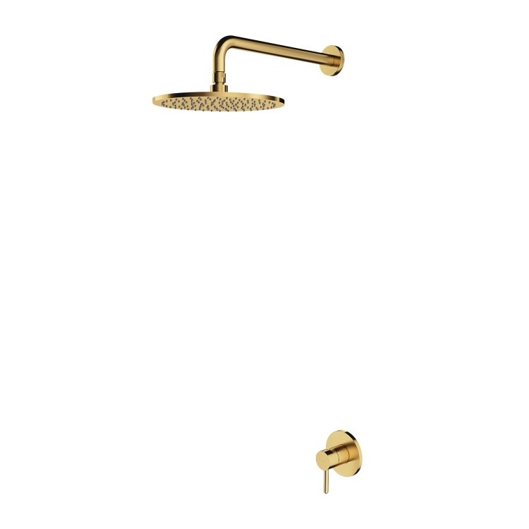 душова система прихованого монтажу Omnires Y brushed brass (SYSY36BSB)