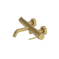 смеситель для ванны и душа Lavita Orion brushed gold (5900378341567)