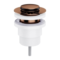 донний клапан Omnires click-clack polished copper (A47CP)