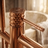 змішувач для ванни Rea Lungo Diamond підлоговий copper (REA-B2248)