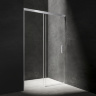 душевые двери Omnires Soho 120x200см безопасное стекло, хром (CLP12XCRTR)