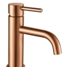 смеситель для умывальника Rea Lungo copper brush (REA-B1112)