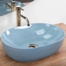 умивальник Rea Lisa 49x35 blue shiny (REA-U6620)