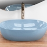 умивальник Rea Lisa 49x35 blue shiny (REA-U6620)