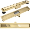 трап лінійний Rea Neox 800 мм gold (REA-G2563)