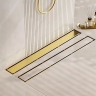трап лінійний Rea Neox 800 мм gold (REA-G2563)
