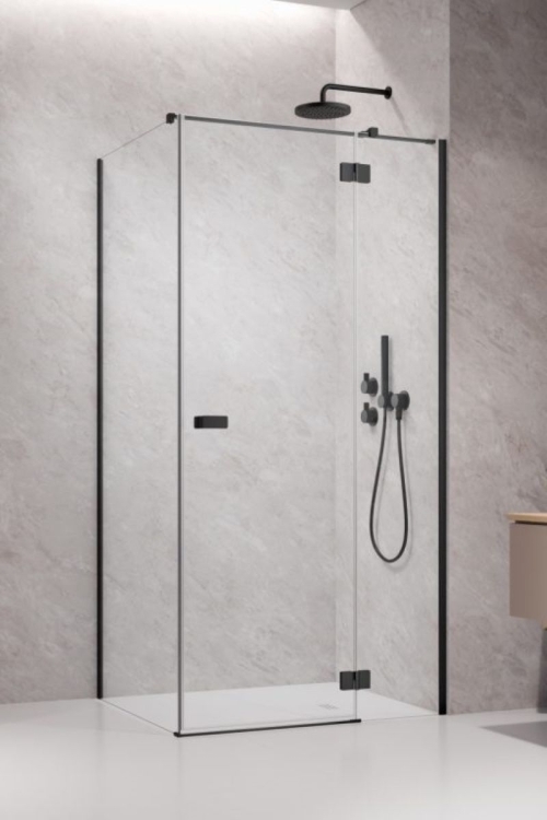 душевая кабина Radaway Garda KDJ 90х195 правая, прозрачное стекло, черный (10701090-54-01R)