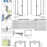 душевая кабина Radaway Garda KDJ 90х195 правая, прозрачное стекло, черный (10701090-54-01R)