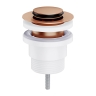 донний клапан Omnires click-clack brushed copper (A47CPB)