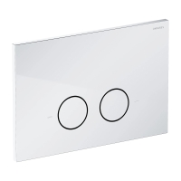 смывная клавиша Omnires STEEL R-45 polished chrome (ST45PS1CR)