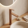 змішувач для умивальника Rea Arcos brushed copper (REA-B6968)