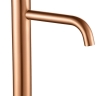 смеситель для умывальника Rea Lungo brushed copper, высокий (REA-B1114)