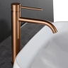 смеситель для умывальника Rea Lungo brushed copper, высокий (REA-B1114)