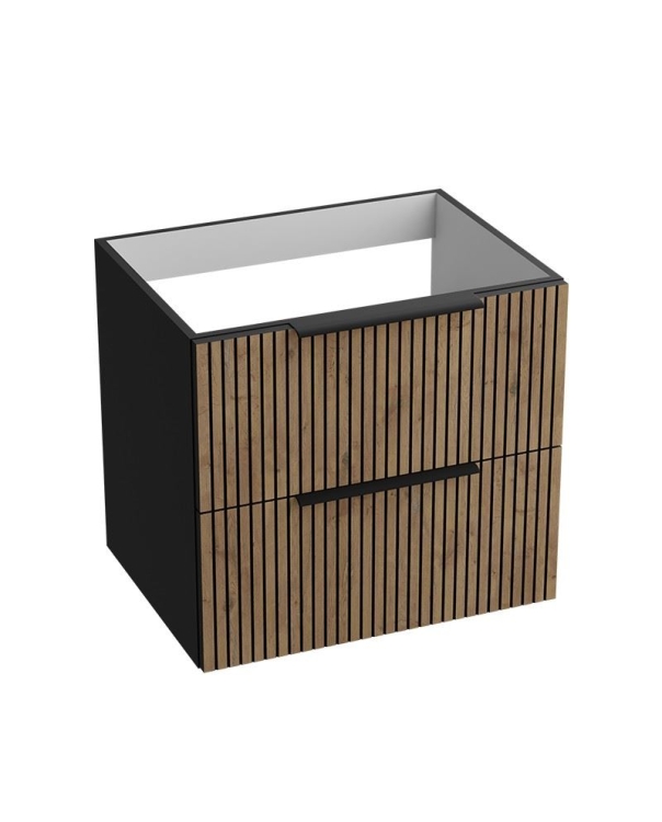 тумбочка підвісна Lavita Oklahoma 60 wood black (5900378335306)