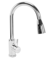 смеситель для кухни Rea Cross с выдвижным изливом, chrome (REA-B5310)