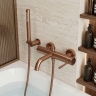 змішувач для ванни Rea Lungo Diamond brushed copper (REA-B2245)
