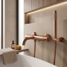 змішувач для ванни Rea Lungo Diamond brushed copper (REA-B2245)