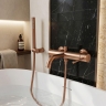 змішувач для ванни Rea Lungo Diamond brushed copper (REA-B2245)