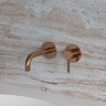 смеситель для умывальника скрытого монтажа Omnires Y brushed copper (Y1215HCPB)