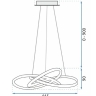 люстра TooLight white (OSW-06908)