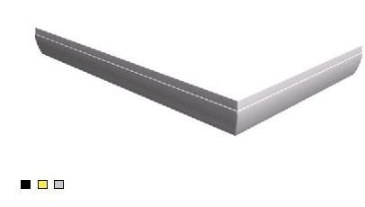 панель до піддону Radaway Paros D 170x80 сірий граніт (MOD8017-47-1P)