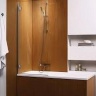 штора для ванной Radaway Carena PNJ 70, левая, стекло коричневое (202101-108L)