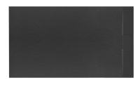 піддон Rea Bazalt 80x120 прямокутний, чорний (REA-K3305)