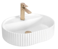 умивальник Rea Marcela 50х35,5 накладний, white (REA-U4003)