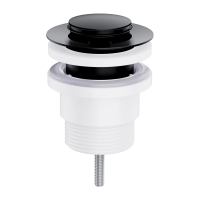 донний клапан Omnires click-clack matt black (A47BL)