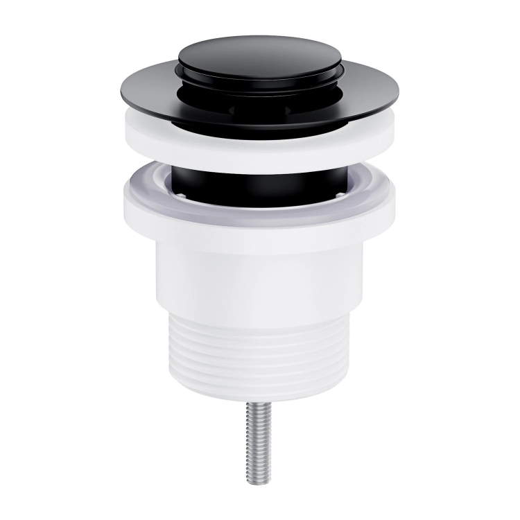 донний клапан Omnires click-clack matt black (A47BL)