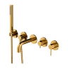 смеситель для ванны Omnires Y на 5 отверстий gold (Y1237-1SGL)