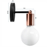 бра TooLight rose gold (OSW-04019)