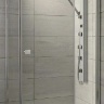 душова кабіна Radaway Almatea KDJ 100x90, права, скло коричневе (32143-01-08NR)