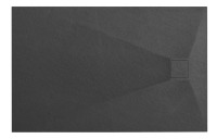 піддон Rea Magnum 90x120 прямокутний, чорний (REA-K3332)