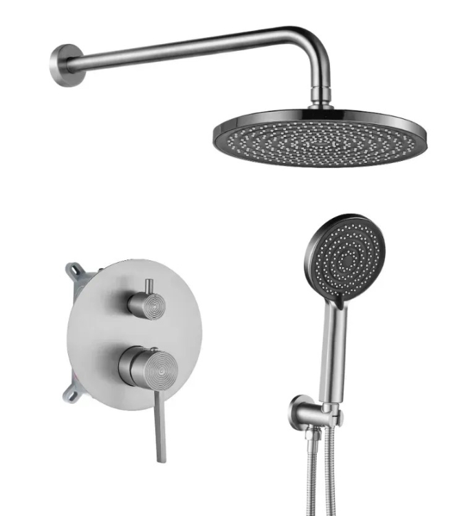 душова система Rea Foster прихованого монтажу, nikiel brush + box (REA-P6440)