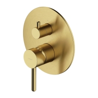 внешняя часть смесителя для ванны и душа Omnires Y скрытого монтажа, brushed brass (Y1248ROBSB)