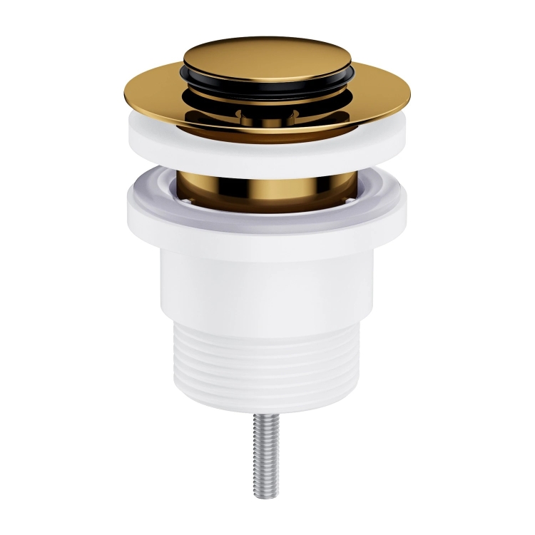 донний клапан Omnires click-clack polished gold (A47GL)