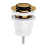 донний клапан Omnires click-clack polished gold (A47GL)