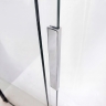 штора для ванни Rea Dario 80x140 chrome скло прозоре (REA-W7880)
