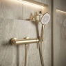 змішувач для ванни Rea Ontario side brushed gold (REA-B6552)