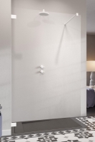 душевая стенка Radaway Essenza Pro White Walk-in 120x200 прозрачное стекло, белый (10103120-04-01)