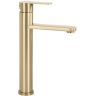 змішувач для умивальника Rea Arcos brushed gold (REA-B6972)